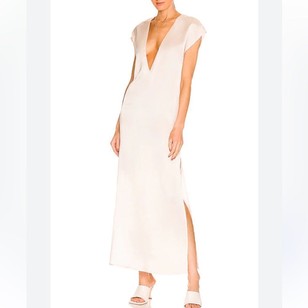 Revolve LBLC Catalina Ivory Maxi Dress(Size Medium)